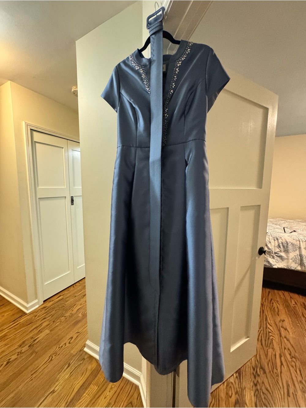 Sachin & Babi “Embellished Marta Gown” Maxi in Twilight Blue, Size 12 - Picture 8 of 14